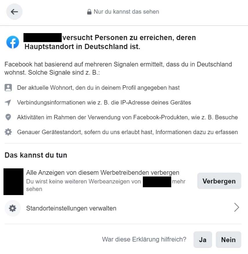 Facebook - Signale
