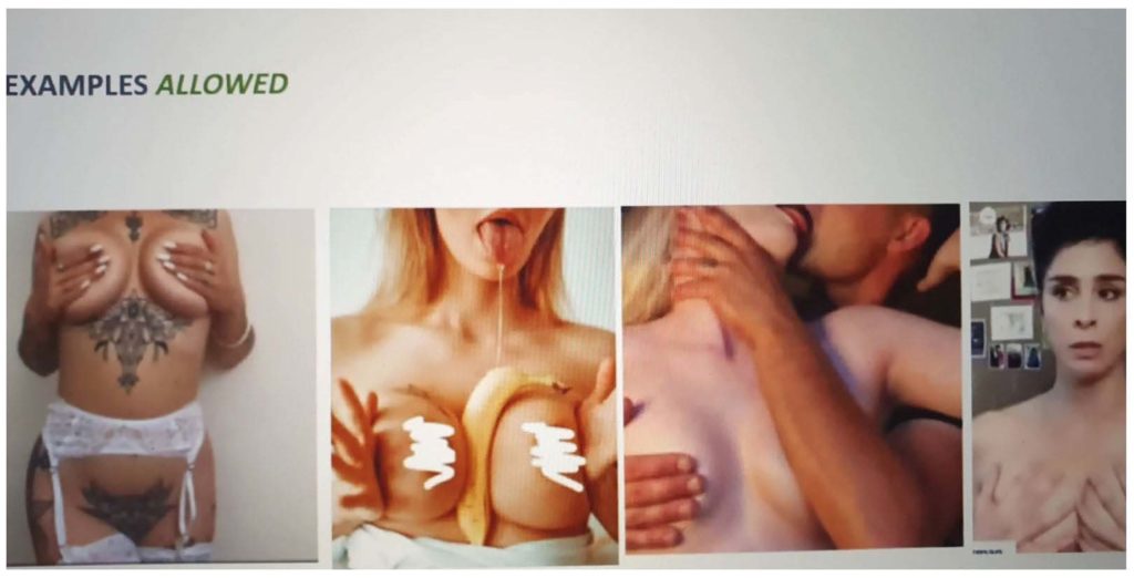 Facebook Breast Squeezing Policy 3