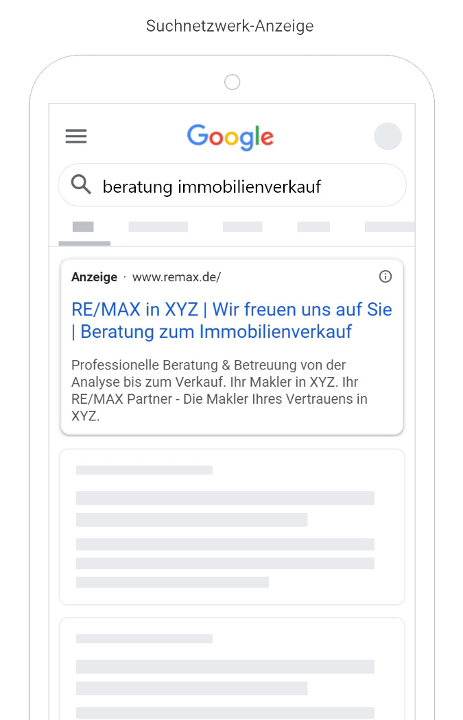 Anzeigen Beispiel Search Mobil 10 3